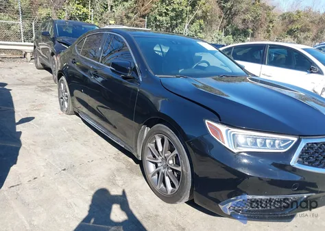 2018 Acura Tlx Tech Pkg from USA, damaged, VIN 19UUB2F55JA001815